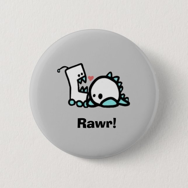 Rawr! Button (Vorderseite)