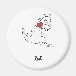 Rawr Dinosaurier! Magnet