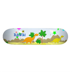 RAWR! Dinosaurier-Skateboard Skateboard