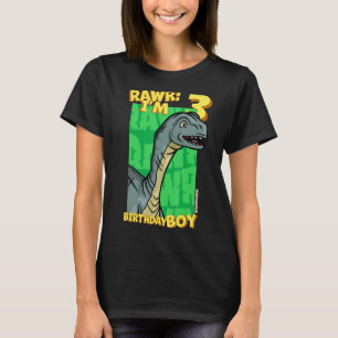 Rawr I m 3 Birthday Boys 3. Geburtstag Dino Mussau T-Shirt