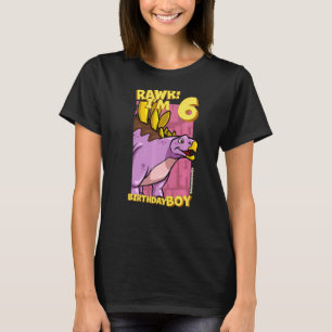 Rawr I m 6 Birthday Boys 6. Geburtstag Dino Kentro T-Shirt