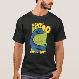 Rawr Ich bin 10 Geburtstagskinder 10. Geburtstag D T-Shirt