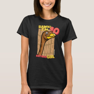 Rawr Ich bin 10 Geburtstagskinder 10. Geburtstag D T-Shirt