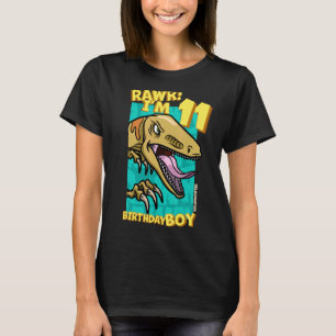 Rawr Ich bin 11 Geburtstagskinder 11. Geburtstag D T-Shirt