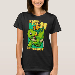 Rawr ich bin 11 Geburtstagskinder 11. Geburtstag D T-Shirt