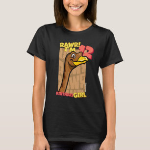 Rawr ich bin 12 Geburtstags Mädchen 12. Geburtstag T-Shirt