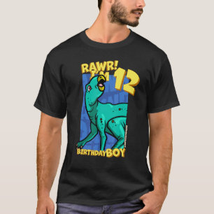 Rawr ich bin 12 Geburtstagskinder 12. Geburtstag D T-Shirt