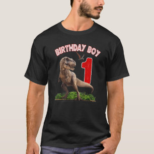 Rawr ich bin 1. Dinosaurier Geburtstagskind 1 Jahr T-Shirt
