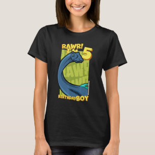 Rawr Ich bin 5 Geburtstagskinder 5. Geburtstag Din T-Shirt