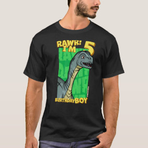 Rawr Ich bin 5 Geburtstagskinder 5. Geburtstag Din T-Shirt
