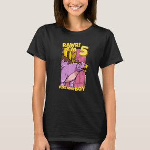 Rawr Ich bin 5 Geburtstagskinder 5. Geburtstag Din T-Shirt