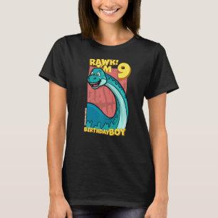Rawr Ich bin 9 Geburtstagskinder 9. Geburtstag Din T-Shirt