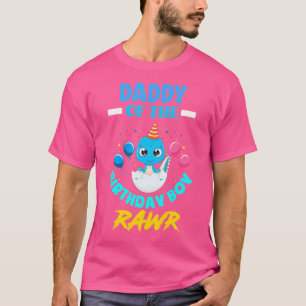 Rawr ich bin der Papa des Geburtstagskinder Rex Di T-Shirt