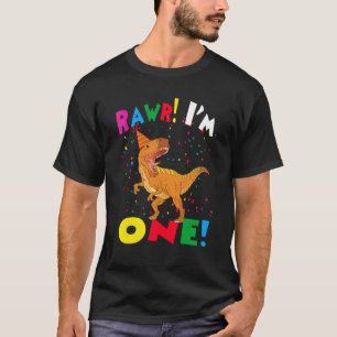 Rawr Ich bin ein 1 Jahr alter Rex Dinosaurier 1. G T-Shirt