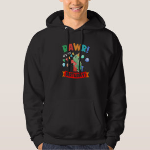 Rawr ist mein 1. Geburtstag 1. Geburtstag Ki Hoodie