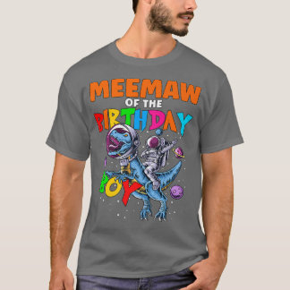 Rawr MeeMaw vom Geburtstagsjungen Astronauten Ridi T-Shirt