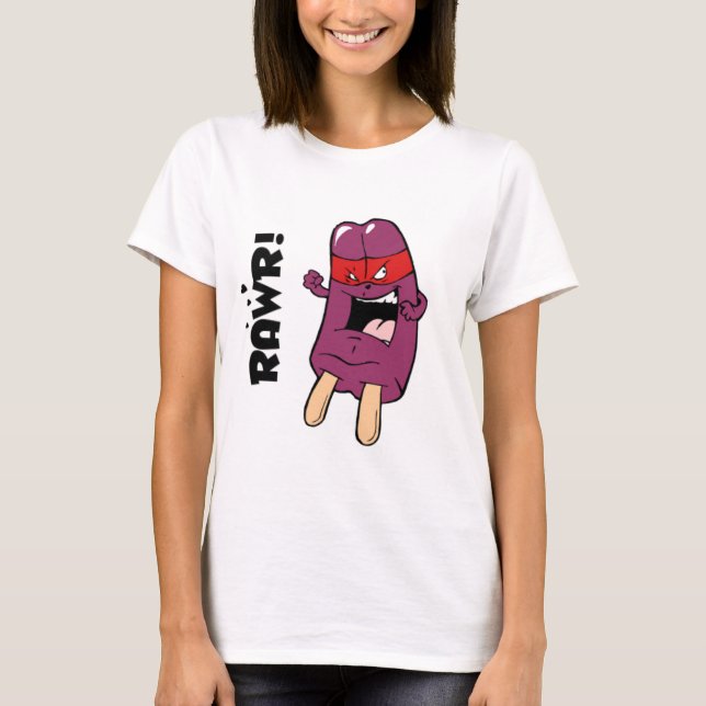 RAWR! Ninja Eiscreme T-Shirt (Vorderseite)