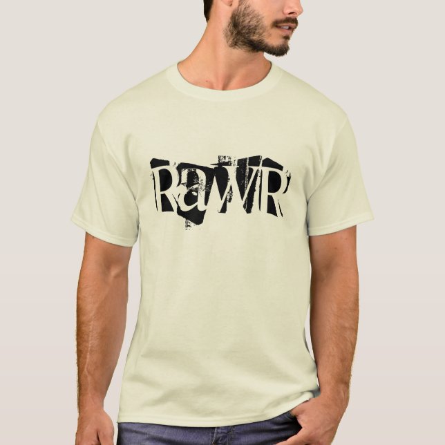 rawr T-Shirt (Vorderseite)