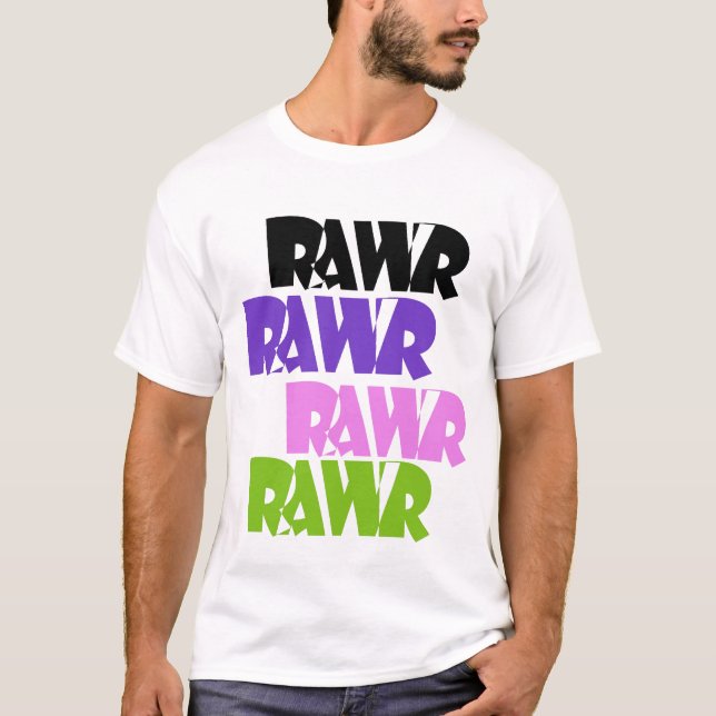 Rawr T-Shirt (Vorderseite)