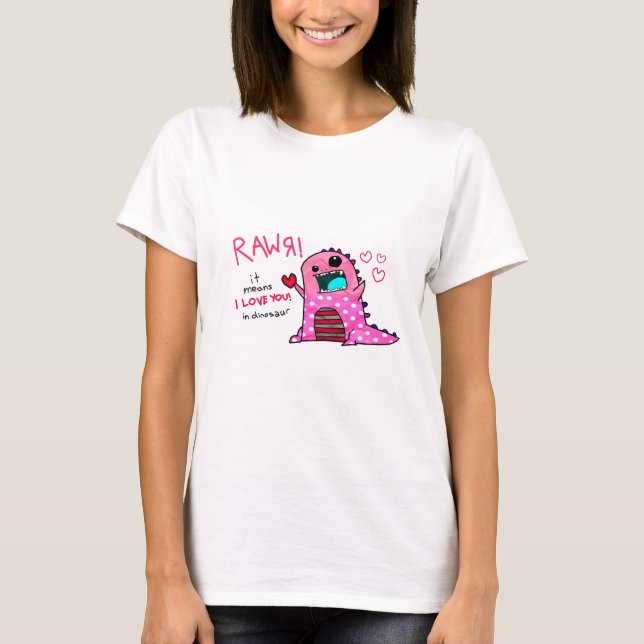 Rawr T-Shirt (Vorderseite)