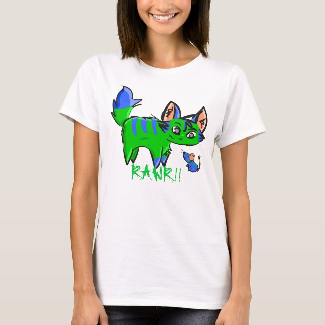 Rawr und Maus - RAWR!! T-Shirt (Vorderseite)