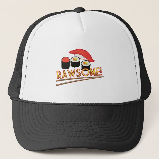 Rawsome! Truckerkappe (Vorderseite)