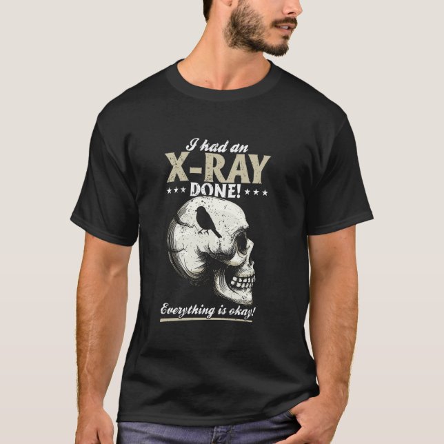 Ray Black Spaß und Macabre Style T-Shirt (Vorderseite)