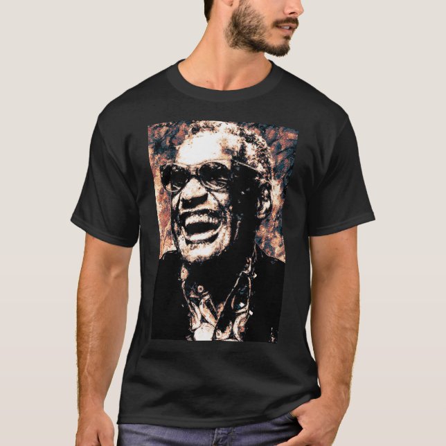 Ray Charles Painting T-Shirt (Vorderseite)