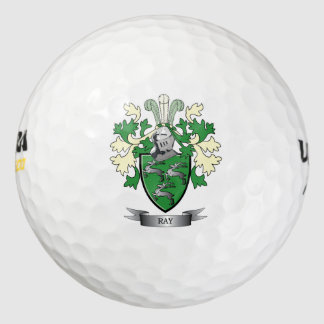 Ray-Familienwappen-Wappen Golfball