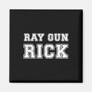 Ray Gun Rick Lustiges Meme Für Gamer Magnet
