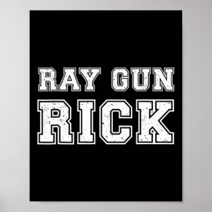 Ray Gun Rick Lustiges Meme Für Gamer Poster