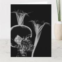 Ray Handy Skull & Blume - B&W