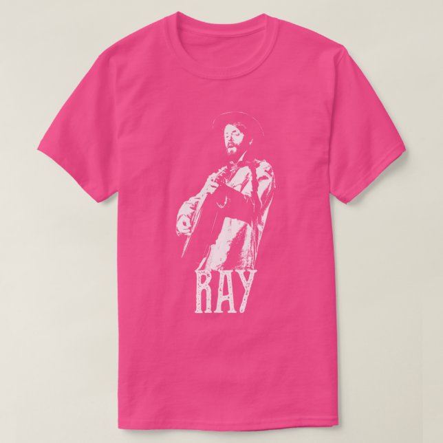 Ray Lamontagne White Stencil2 T-Shirt (Design vorne)