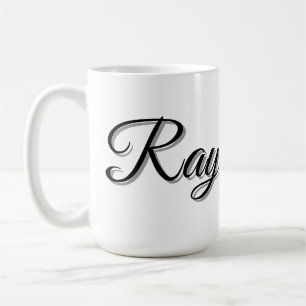 Ray Männer Name, Kaffeetasse