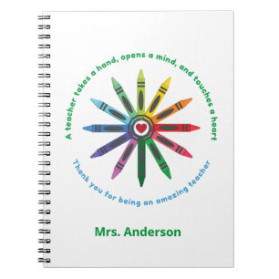 Ray of Crayons / Lehrerbewertung Notizblock