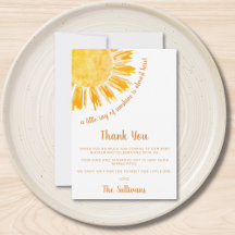 Ray of Sunshine Boho Baby Shower