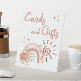 Ray of Sunshine Girl Shower Cards und Geschenke Sockelschild