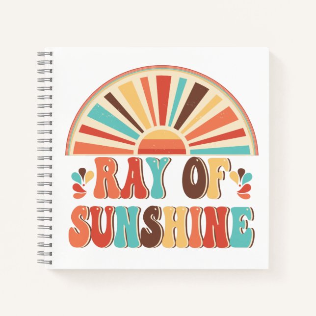 Ray of Sunshine Journal Notizbuch (Vorderseite)