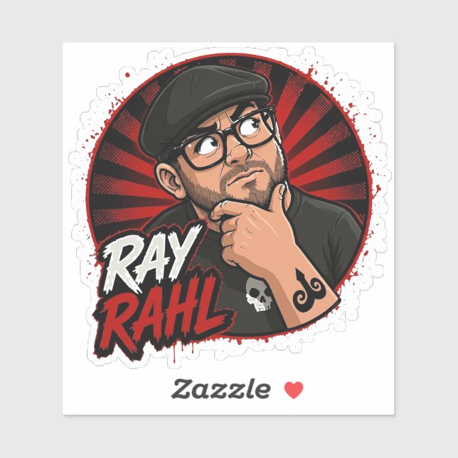 Ray Rahl Vinyl Aufkleber (Blatt)