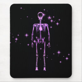 Ray Skelett - Lila leicht Mousepad