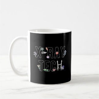Ray Tech Blume Röntgentechnologe Xray Tech Kaffeetasse