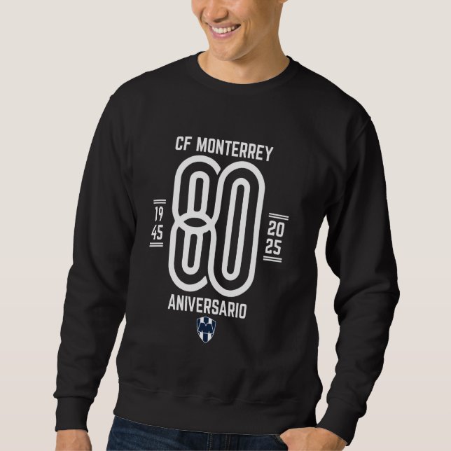 Rayados de Monterrey 80. Jubiläum Sweatshirt (Vorderseite)