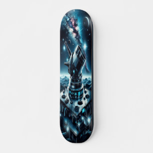 "Raygun Gothic Astronomic Observatory Deck" Skateboard