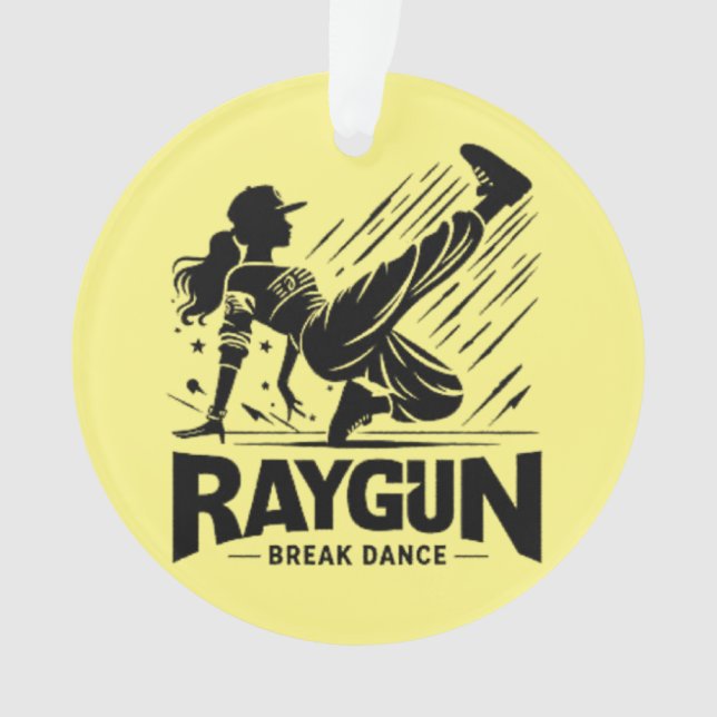 Raygun Raygun Breakdancer, Breakdance Ornament (Vorderseite)
