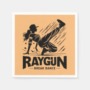 Raygun Raygun Breakdancer, Breakdance Serviette
