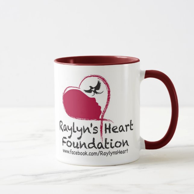 Raylyns Herz-Grundlage Coffe Tasse (Rechts)