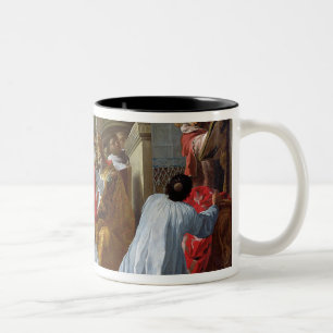Raymond IV de Heilig-Gilles Taking das Kreuz Zweifarbige Tasse