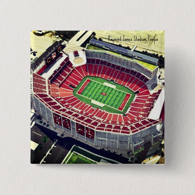 Raymond James Stadium, Tampa, FL Button (Vorderseite)