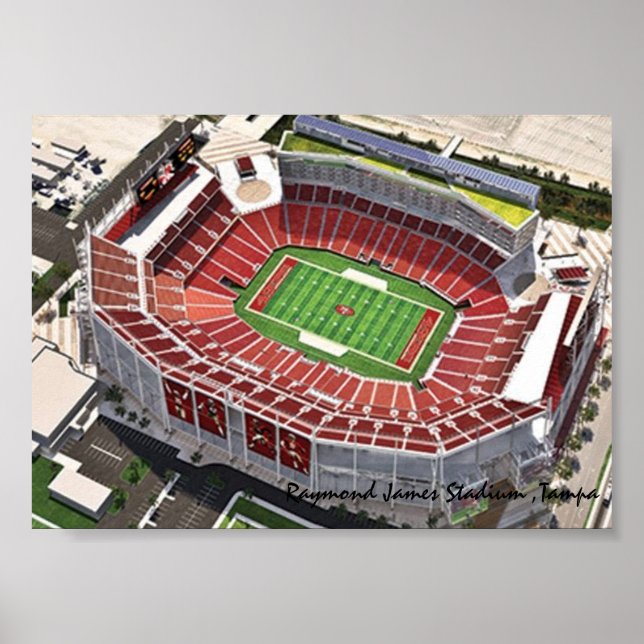 Raymond James Stadium, Tampa, FL Poster (Vorne)