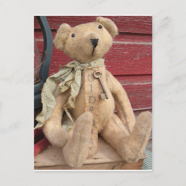 Raymond Teddy Bear Postkarte (Vorderseite)